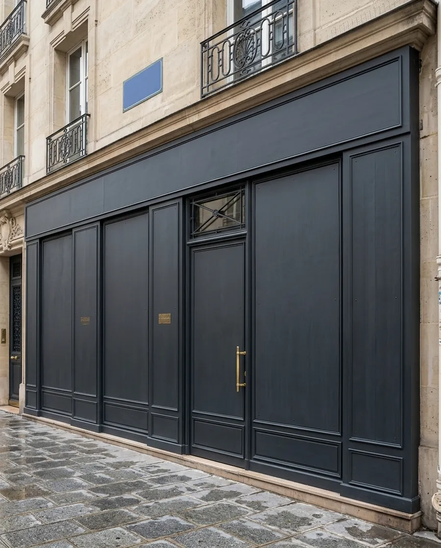 Mise en sécurité — Boutique de luxe